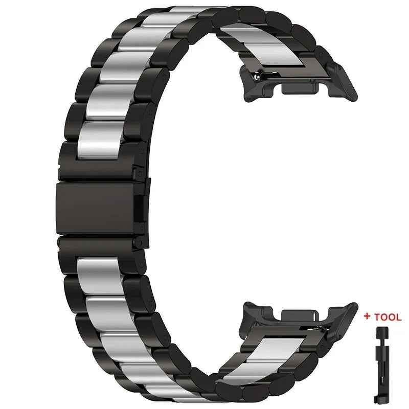 Luxury Stainless Steel Integrated Band for Samsung Galaxy Watch 8 & 7 I 40MM, 44MM, 46MM, 47MM