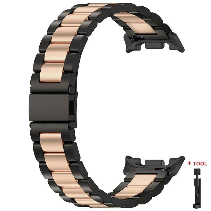 Luxury Stainless Steel Integrated Band for Samsung Galaxy Watch 8 & 7 I 40MM, 44MM, 46MM, 47MM
