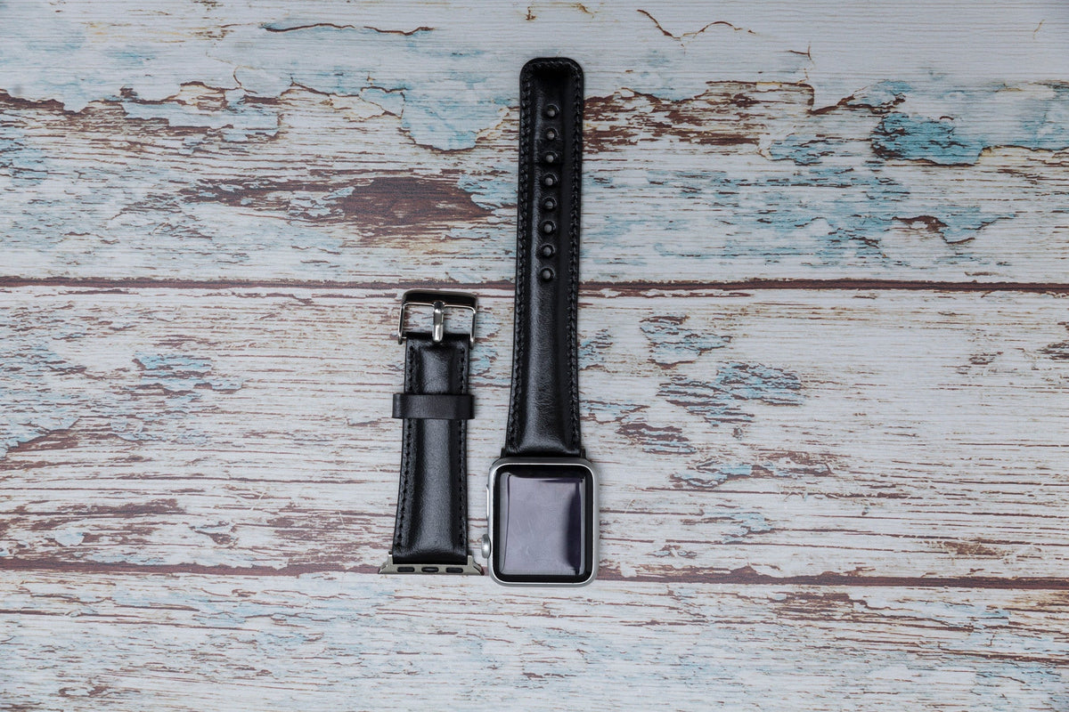 Genuine Leather Apple Watch Band Series 11/10/9/8/7/6/5/4/ SE / Ultra 1/2/3
