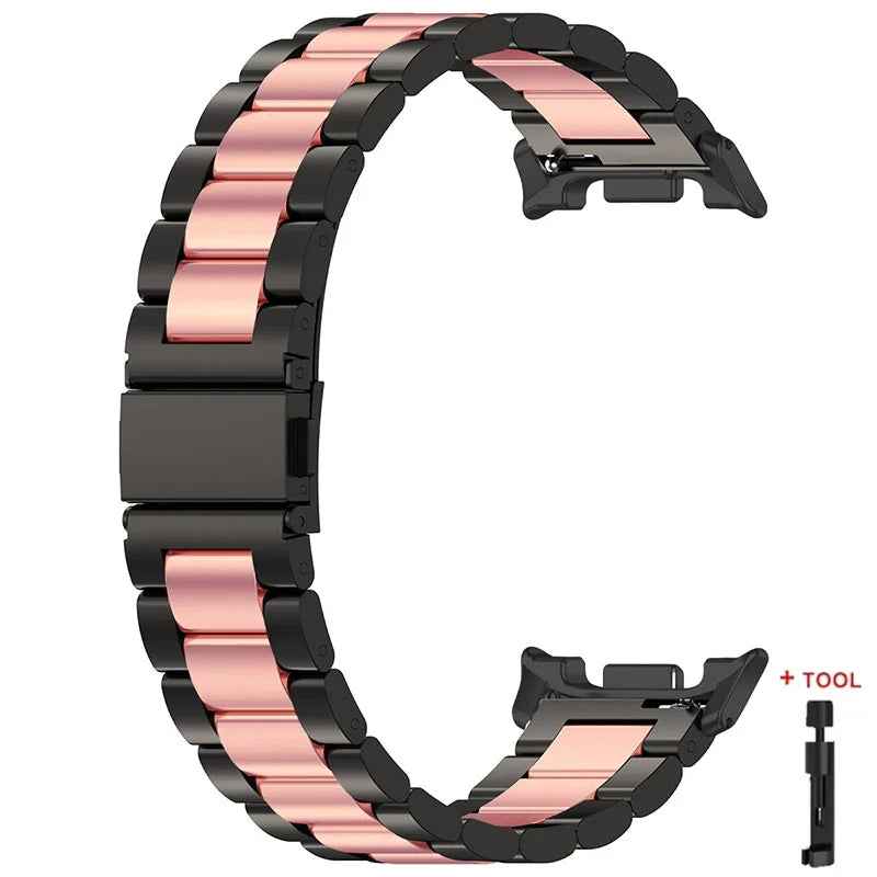 Luxury Stainless Steel Integrated Band for Samsung Galaxy Watch 8 & 7 I 40MM, 44MM, 46MM, 47MM