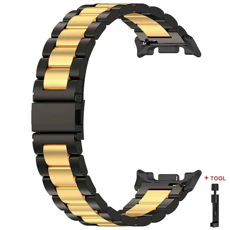 Luxury Stainless Steel Integrated Band for Samsung Galaxy Watch 8 & 7 I 40MM, 44MM, 46MM, 47MM
