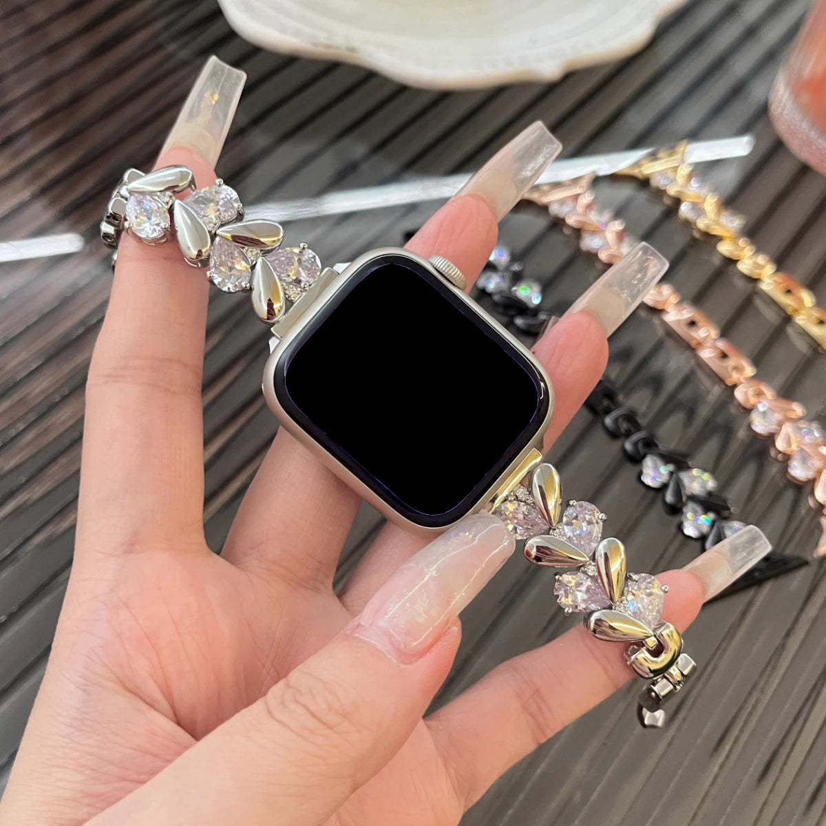 Diamond Apple Watch Strap/Band Series 11/10/9/8/7/6/5/4/ SE / Ultra 1/2/3