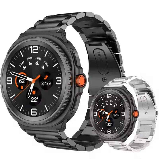 Luxury Stainless Steel Integrated Band for Samsung Galaxy Watch 8 & 7 I 40MM, 44MM, 46MM, 47MM