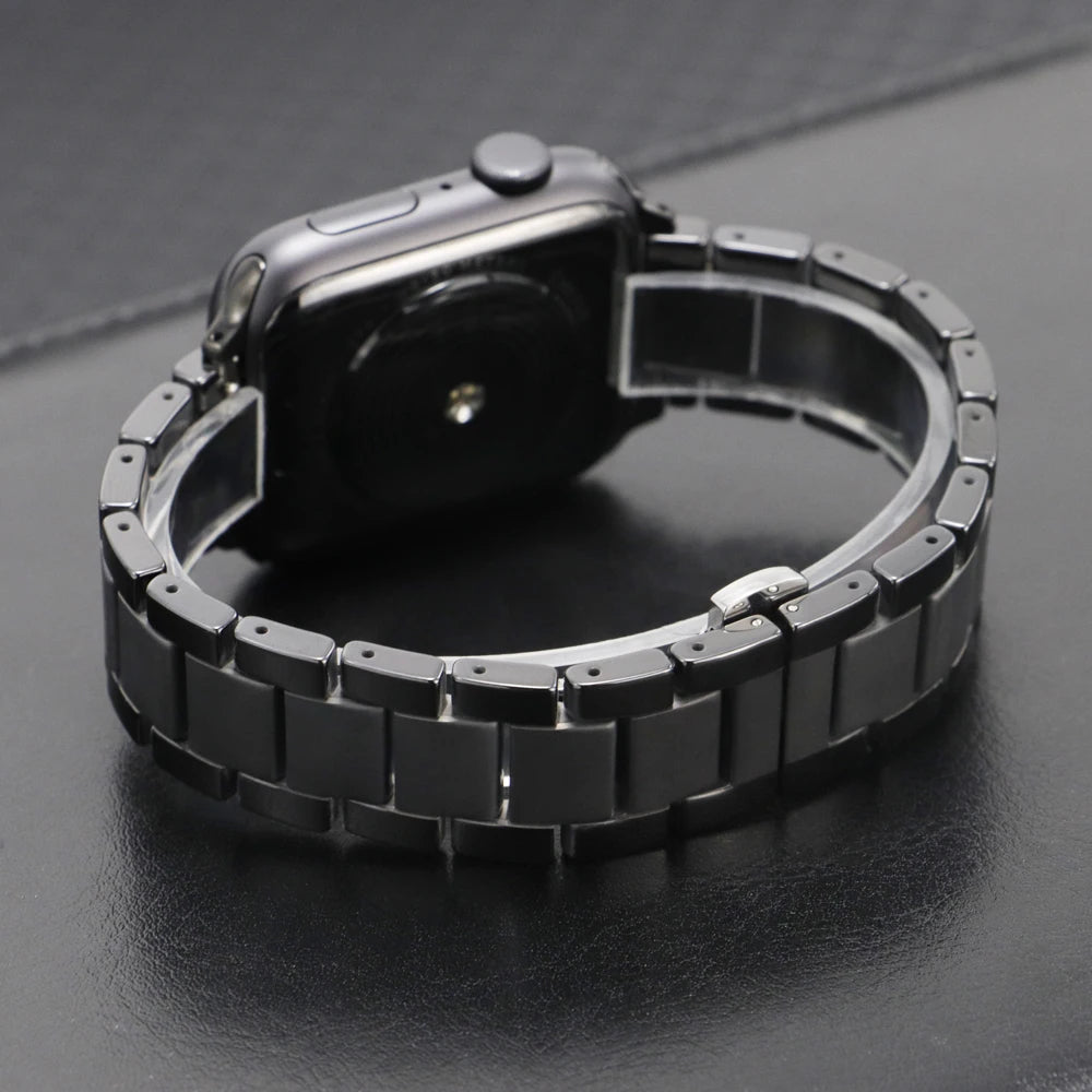 Ceramic Apple Watch Band Series 11/10/9/8/7/6/5/4/ SE / Ultra 1/2/3