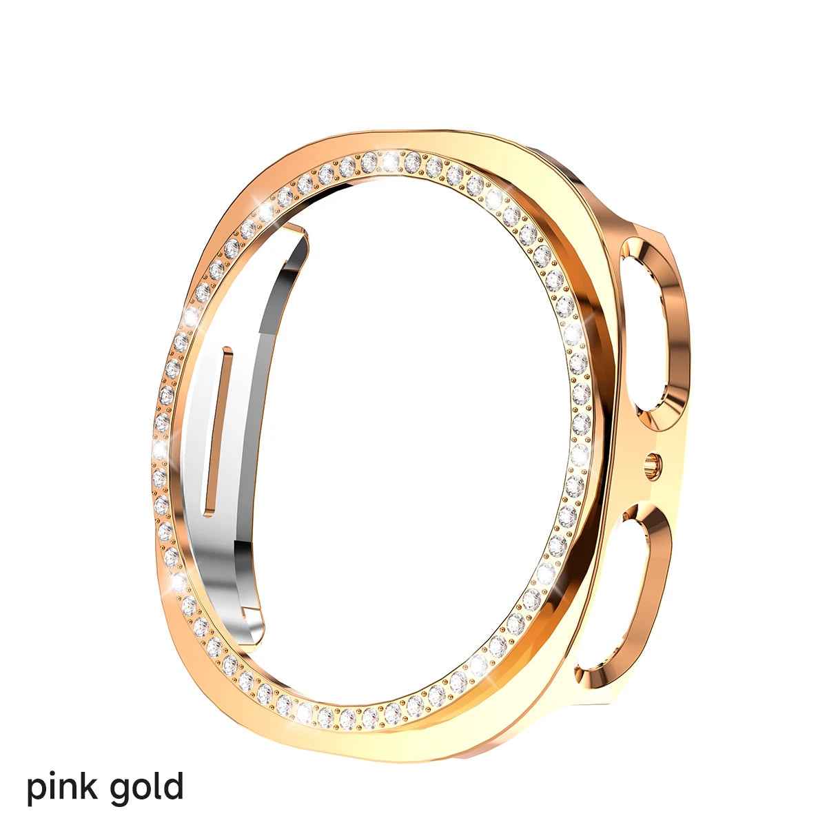 Diamond Samsung Galaxy Watch 8, 7, 6, 5, 4 Case 40MM, 44MM, Protective Case PC