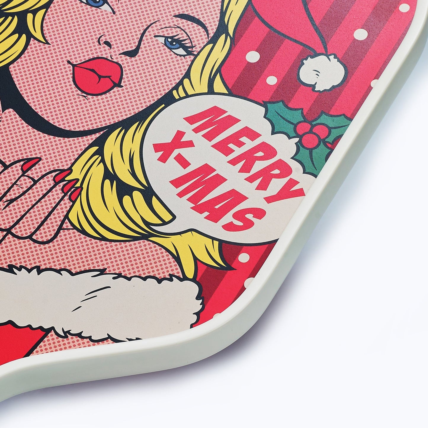 ARTI 16mm T700 Carbon Fiber Kristen & Kristy "X-MAS" Pickleball Paddle - USA Pickleball Approved
