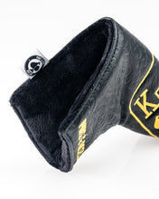 Load image into Gallery viewer, Black/Gold Ace of Spades - Blade Putter Cover
