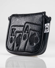 Load image into Gallery viewer, Blackout Ace of Spades - Mallet Putter Cover
