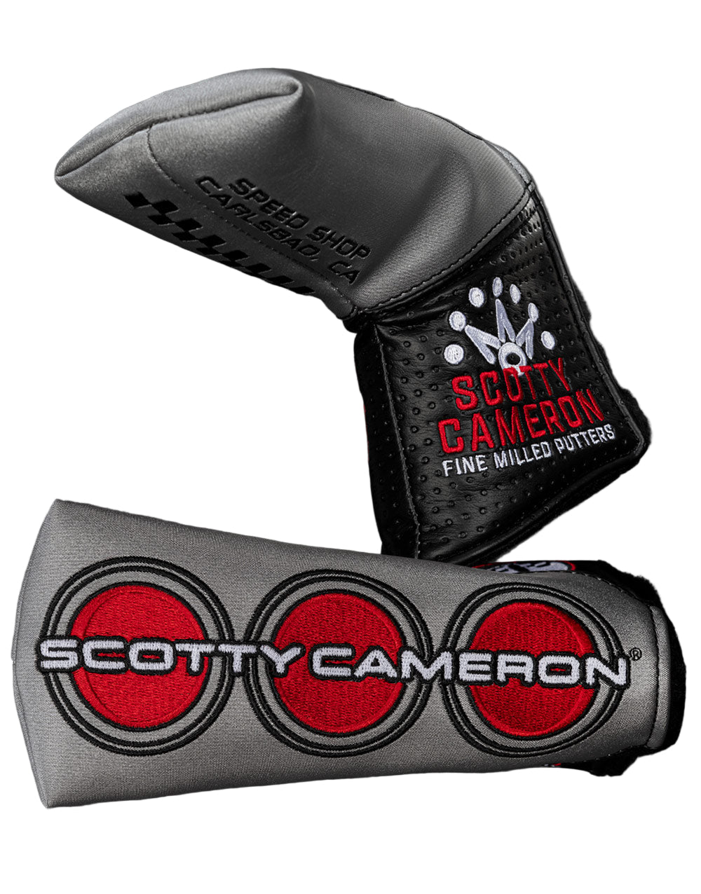 Scotty Cameron Silver Three Red Dots Blade Putter Headcover