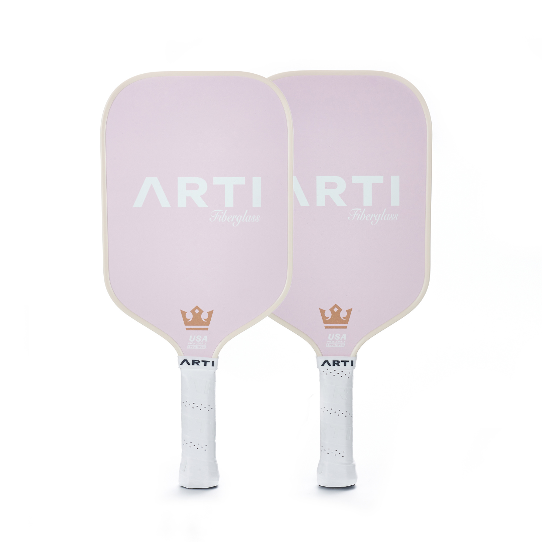 ARTI Fiberglass "Love & Kiss" Pickleball Paddle Set - USA Pickleball Approved