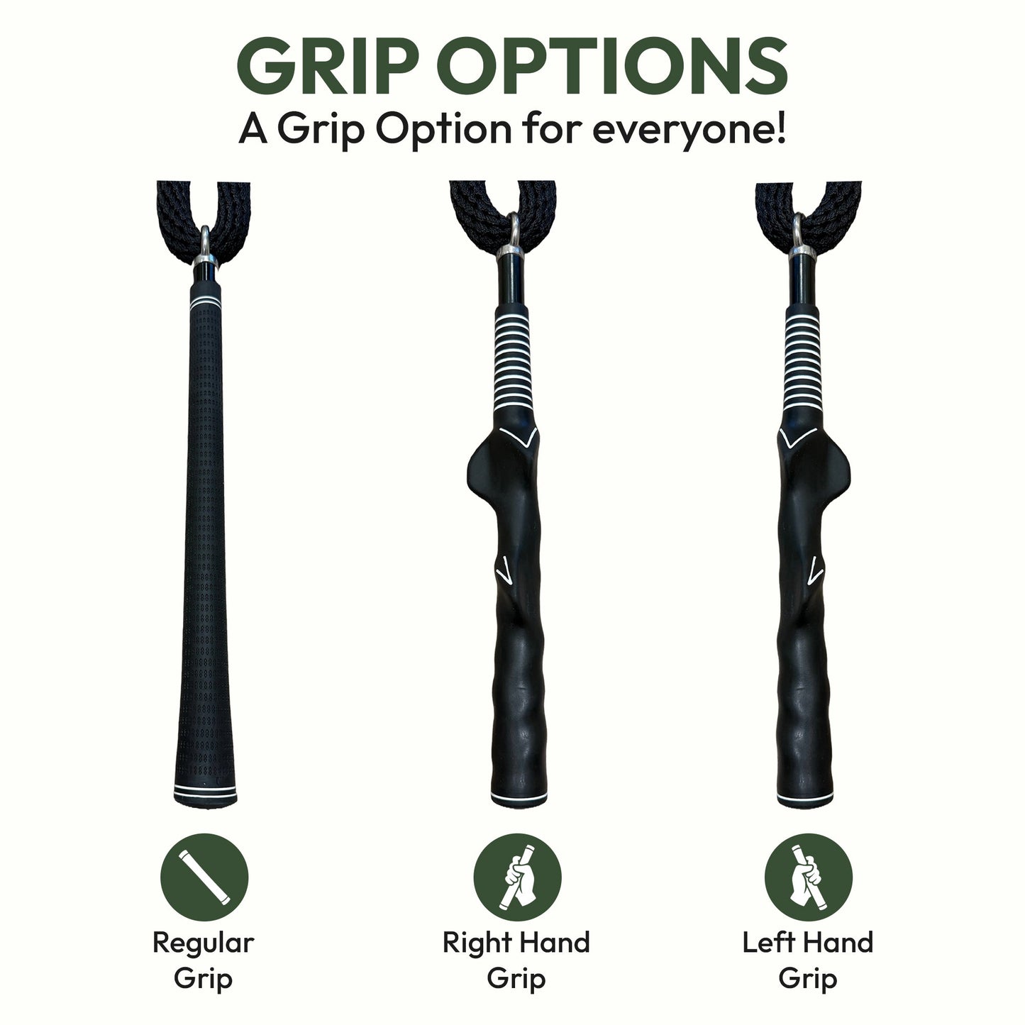 Golf Swing Tempo Trainer - Weighted Rope Training Aid