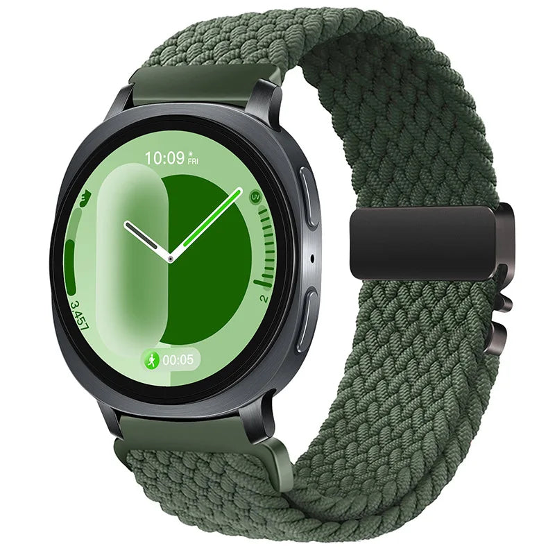 Elastic Woven Nylon Band for Samsung Galaxy Watch 8, 40MM, 44MM, 8 Classic 46MM, Ultra 47MM