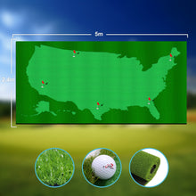 Load image into Gallery viewer, Golf Putting Green (8ft x 16ft, Style US Map)
