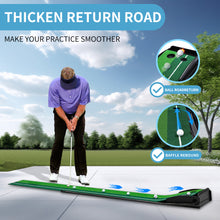 Load image into Gallery viewer, Golf Putting Mat Portable (8FT/10FT)
