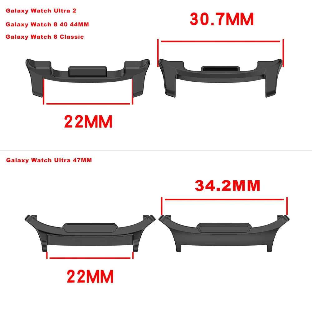 Luxury Stainless Steel Integrated Band for Samsung Galaxy Watch 8 & 7 I 40MM, 44MM, 46MM, 47MM