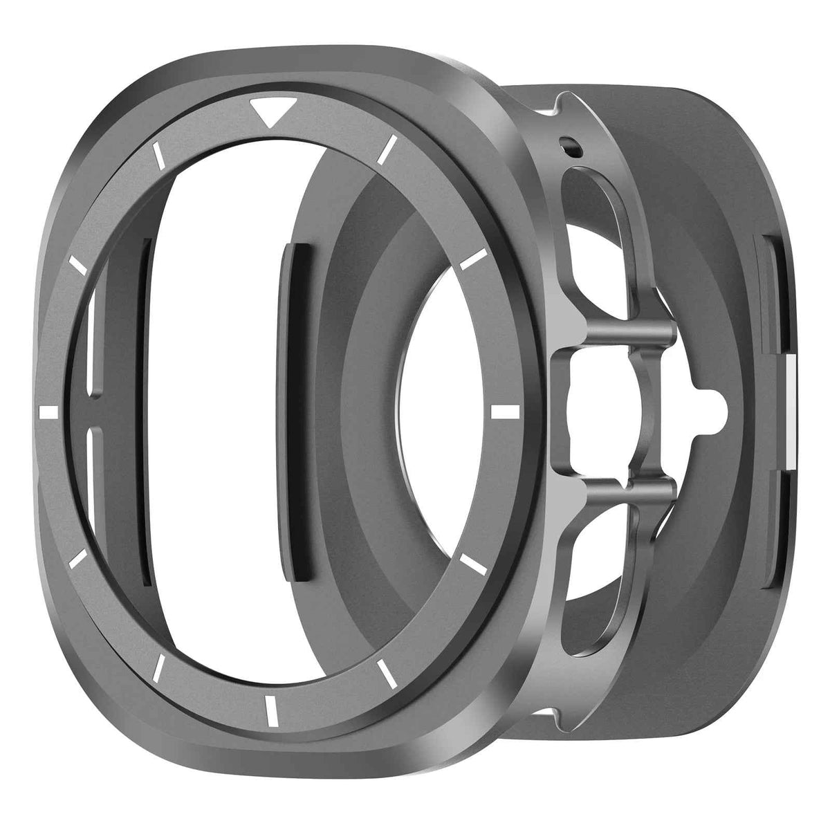 Samsung Galaxy Watch Ultra 47mm Metal Case - Anti-Fall Hard Alloy Frame + Protective