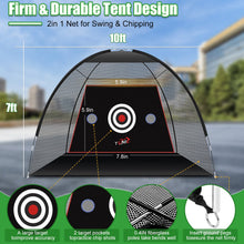 Load image into Gallery viewer, Golf Practice Net - Tent Style (10ft x 7ft)
