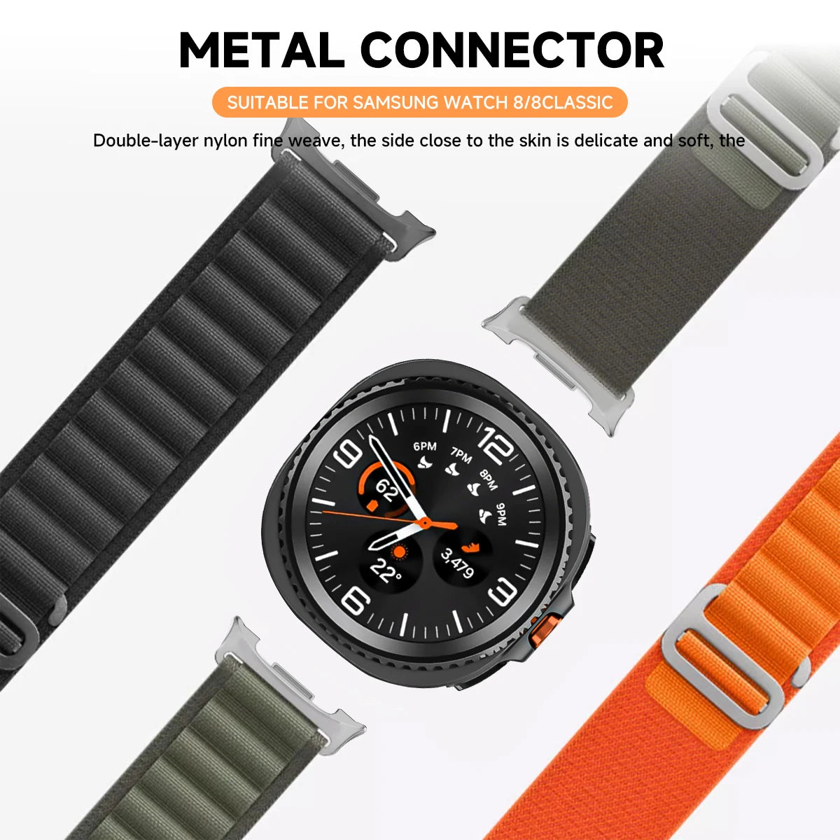 Alpine Loop Strap for Samsung Galaxy Watch 8 40MM 44MM, 46MM