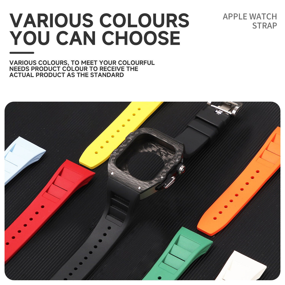 Luxury Mod Kit for Apple Watch 10/11 (42/46mm) - Titanium Edition