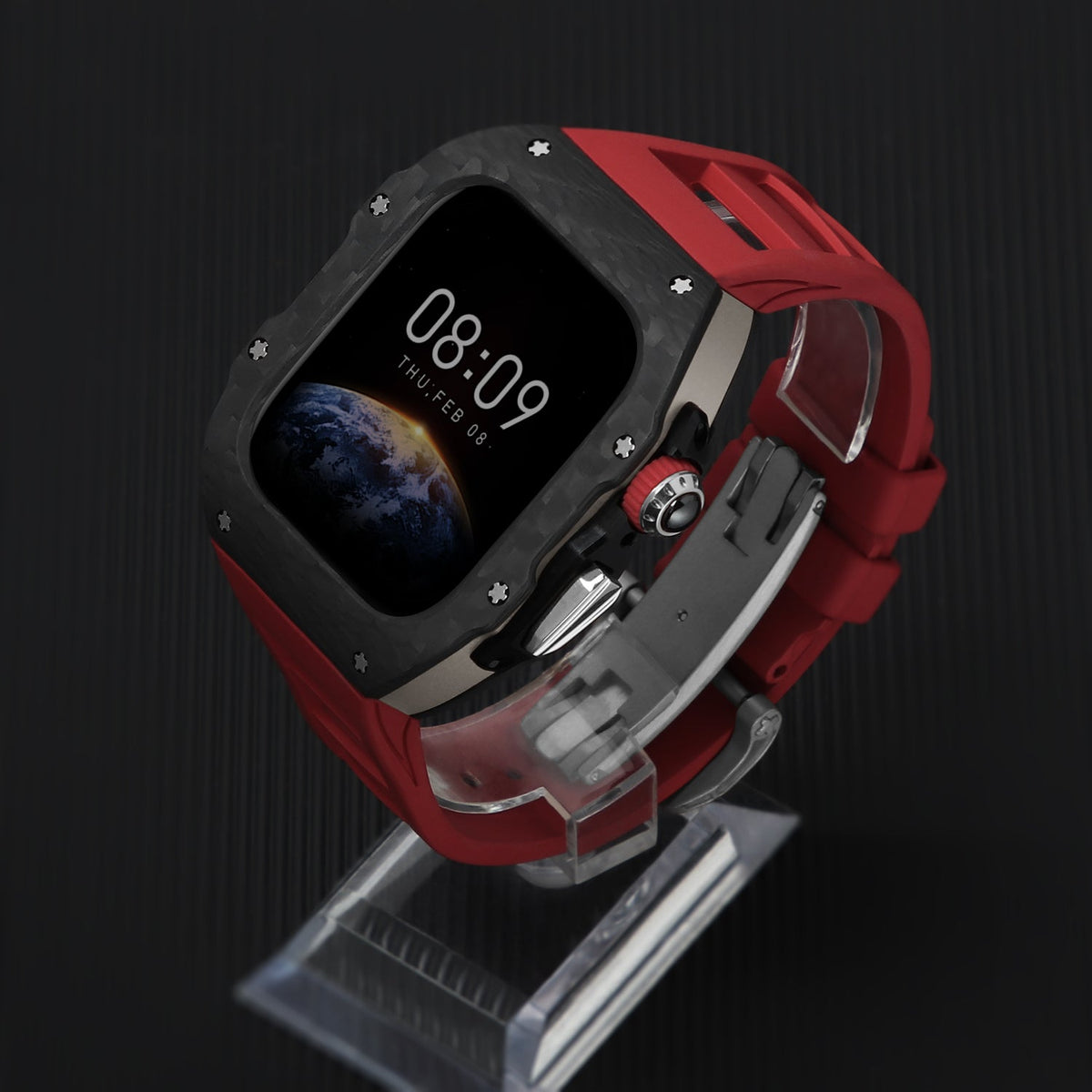 Luxury Mod Kit for Apple Watch 10/11 (42/46mm) - Titanium Edition