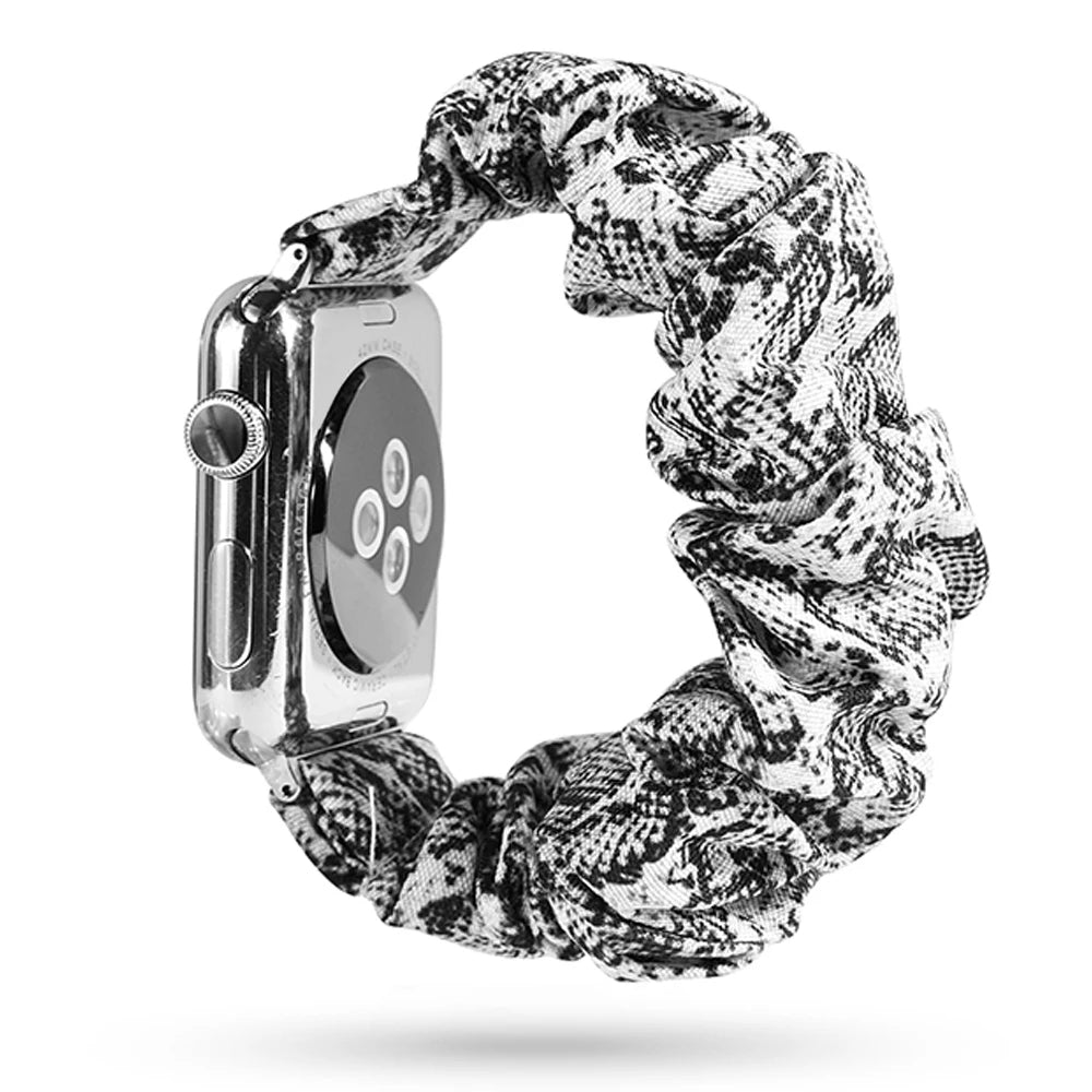 Scrunchie Elastic Apple Watch Armband Series 11/10/9/8/7/6/5/4/ SE / Ultra 1/2/3