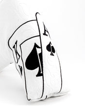 Load image into Gallery viewer, White Out Ace of Spades - Blade Putter Cover
