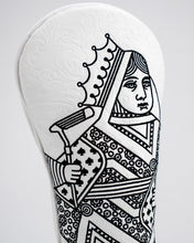 Load image into Gallery viewer, White Out Queen of Spades - Fairway Cover
