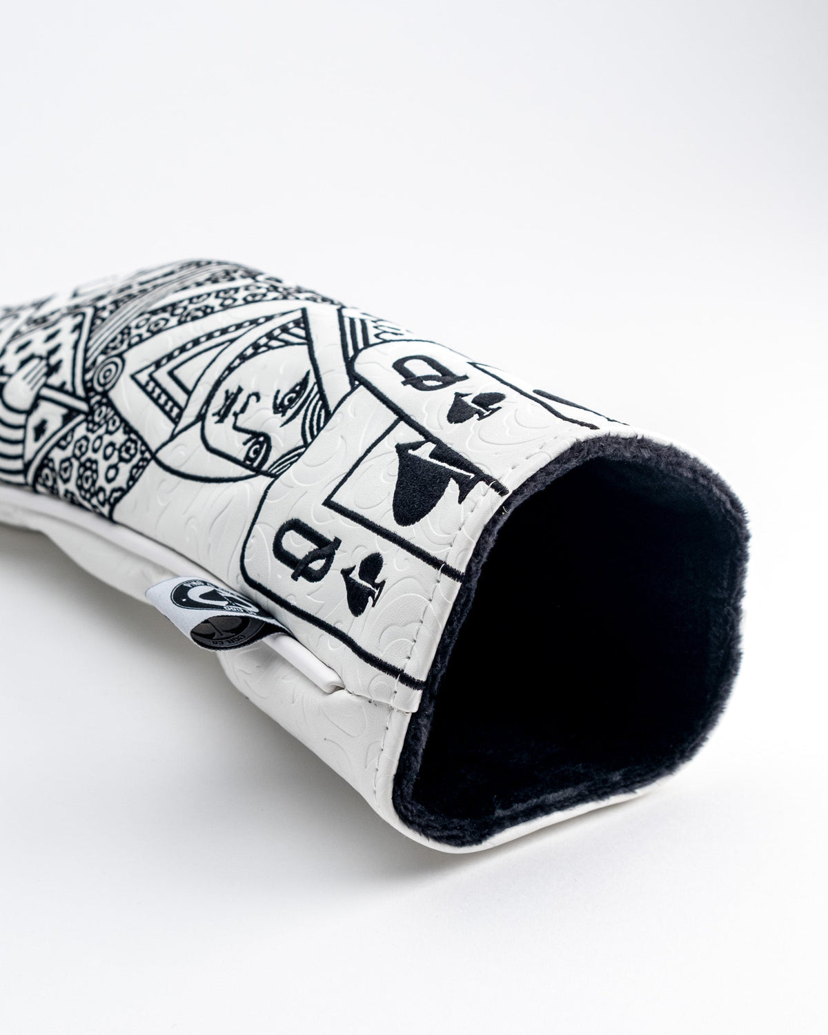 White Out Queen of Spades - Fairway Headcover