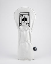 Load image into Gallery viewer, White Out Queen of Spades - Fairway Cover
