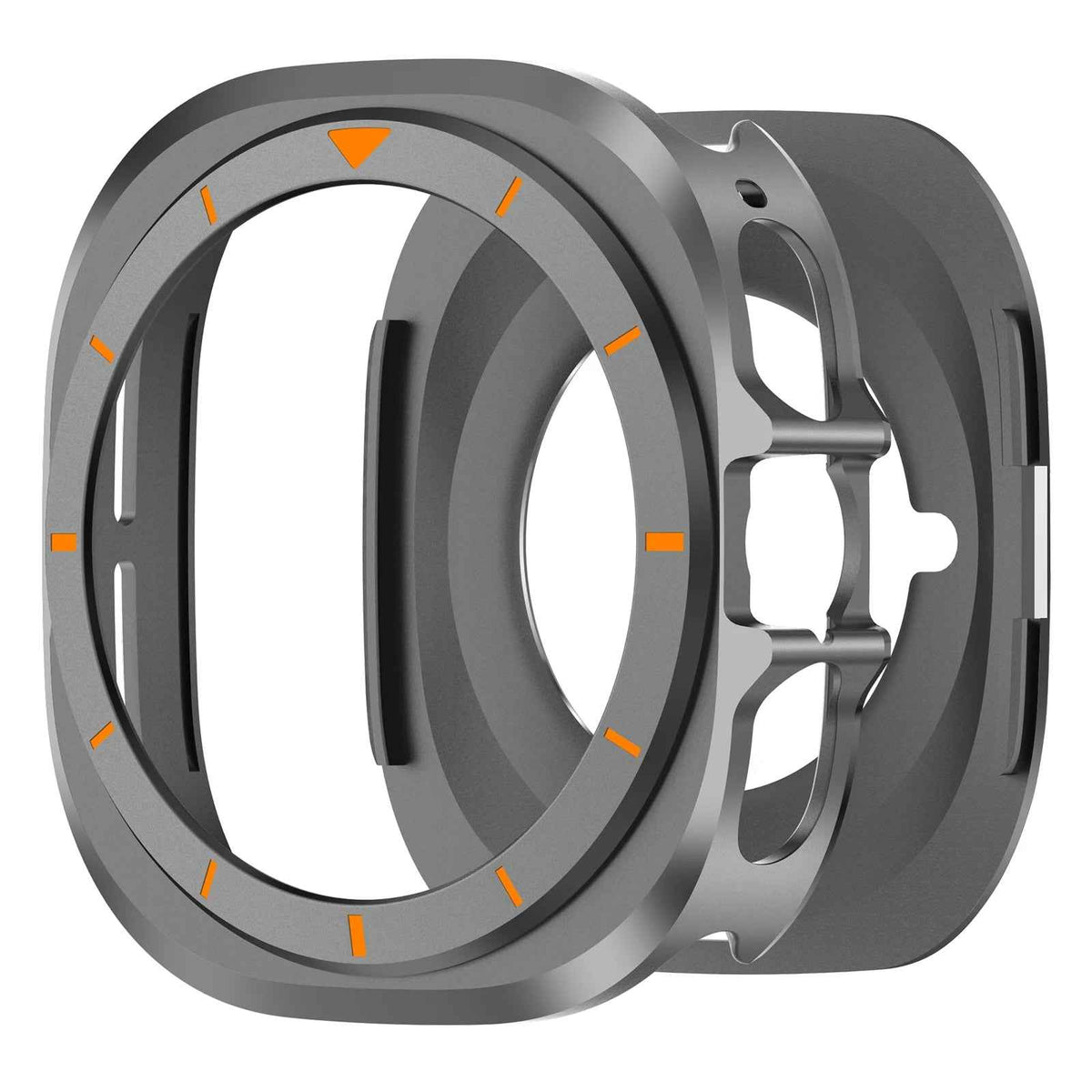 Samsung Galaxy Watch Ultra 47mm Metal Case - Anti-Fall Hard Alloy Frame + Protective
