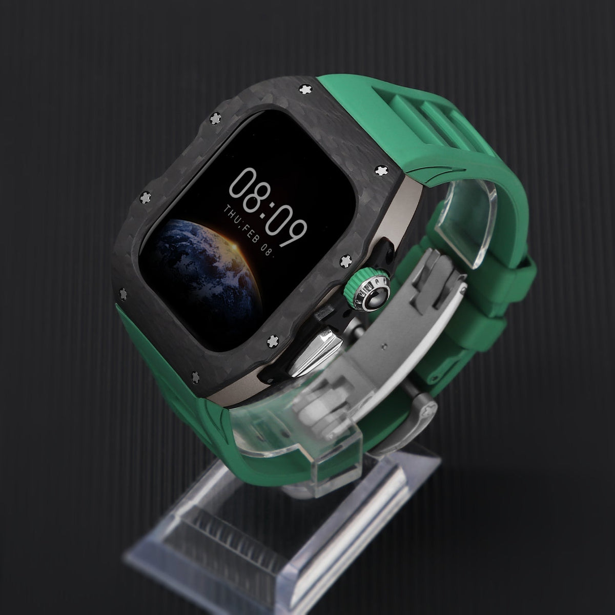 Luxury Mod Kit for Apple Watch 10/11 (42/46mm) - Titanium Edition
