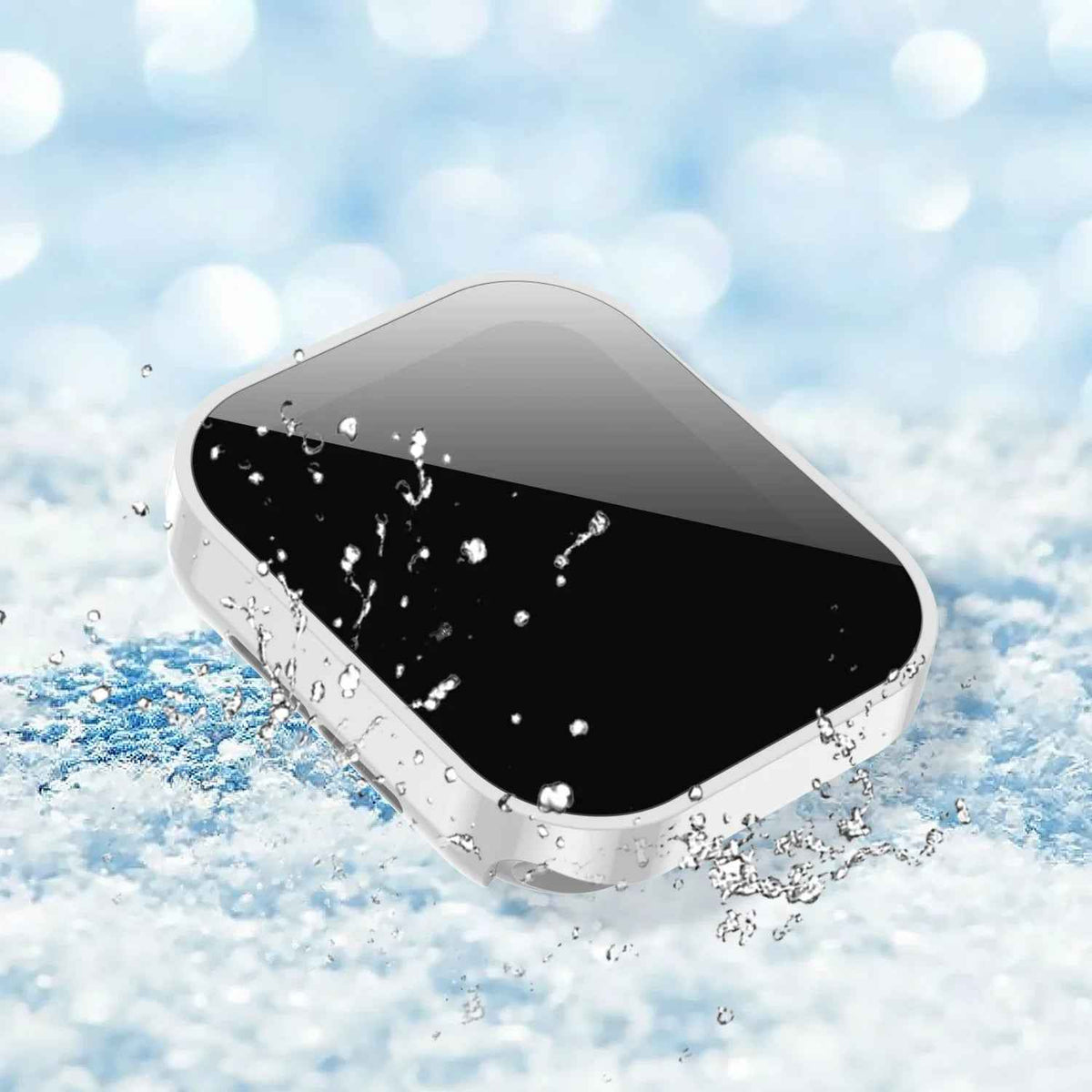 Case for Apple Watch 11, 10, 9, 8, 7, 6, 5, SE Screen Protector Glass+Cover