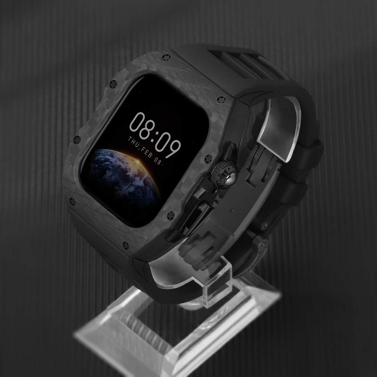 Luxury Mod Kit for Apple Watch 10/11 (42/46mm) - Black Edition
