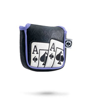 Load image into Gallery viewer, Ace of Spades - Mallet Putter Cover
