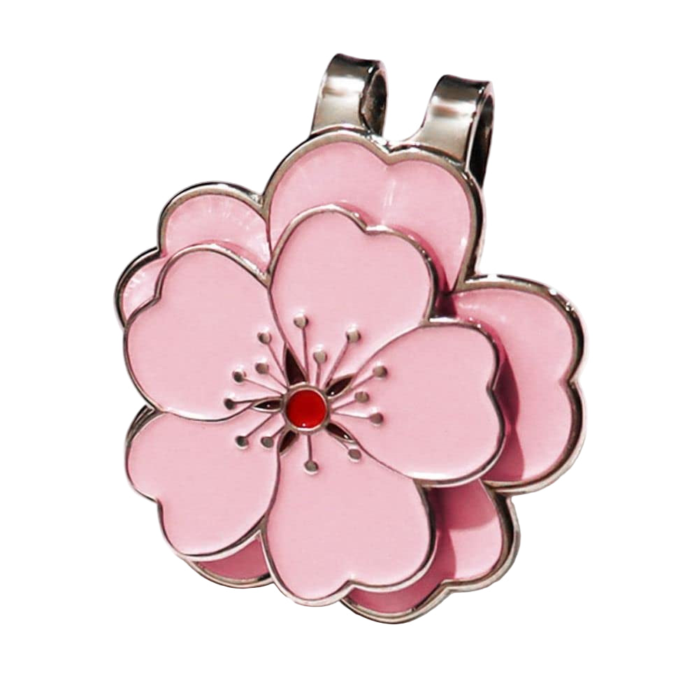Azalea Bloom Golf Ball Marker Clip