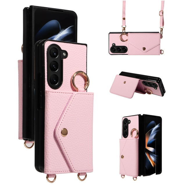 Samsung Galaxy Z Fold Case – Crossbody Multifunctional Folding Screen Cover | Z Fold 3/4/5/6
