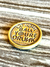 Load image into Gallery viewer, Tyson Lamb Crafted Woozy Ball Marker Brass
