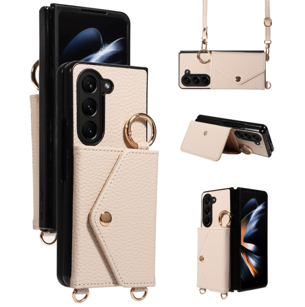 Samsung Galaxy Z Fold Case – Crossbody Multifunctional Folding Screen Cover | Z Fold 3/4/5/6