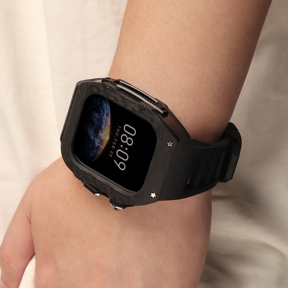 Luxury Mod Kit for Apple Watch 10/11 (42/46mm) - Titanium Edition