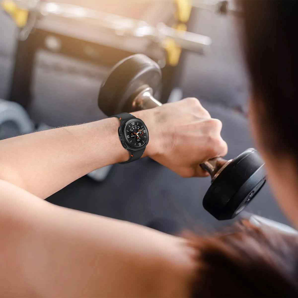 Case+Silicone Strap For Samxung Galaxy Watch 8 40MM, 44MM