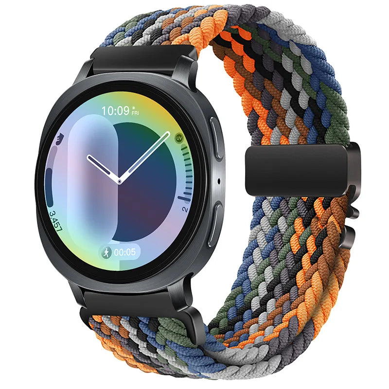 Elastic Woven Nylon Band for Samsung Galaxy Watch 8, 40MM, 44MM, 8 Classic 46MM, Ultra 47MM