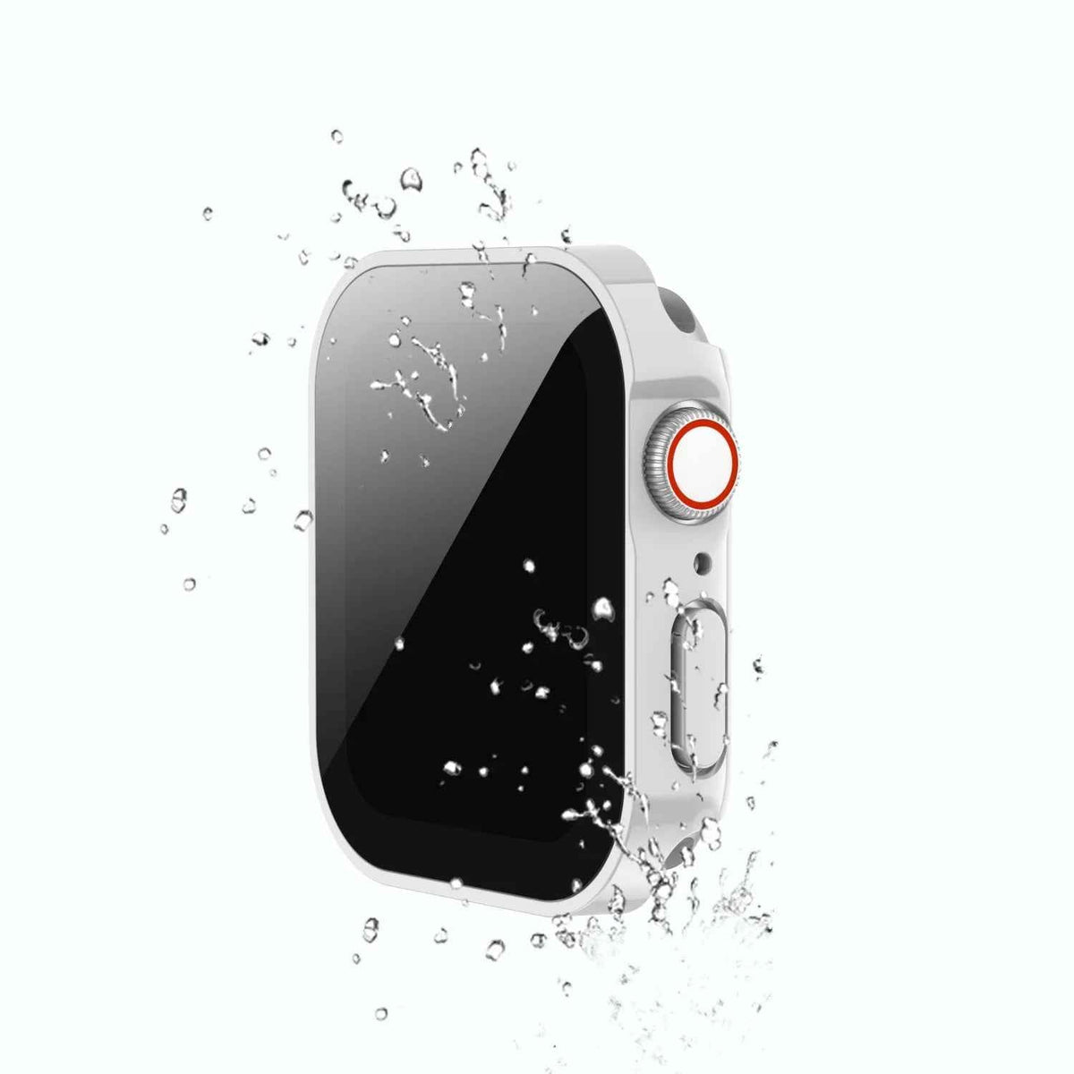 Case for Apple Watch 11, 10, 9, 8, 7, 6, 5, SE Screen Protector Glass+Cover