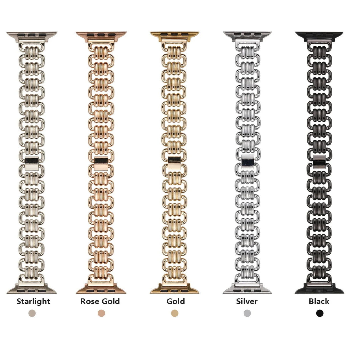 Stainless Steel Apple Watch Strap Series 11/10/9/8/7/6/5/4/ SE / Ultra 1/2/3