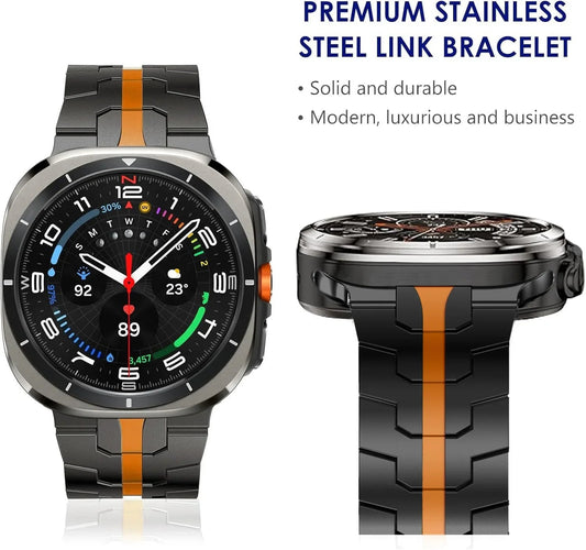 Steel Samsung Galaxy Ultra Watch Band 47MM