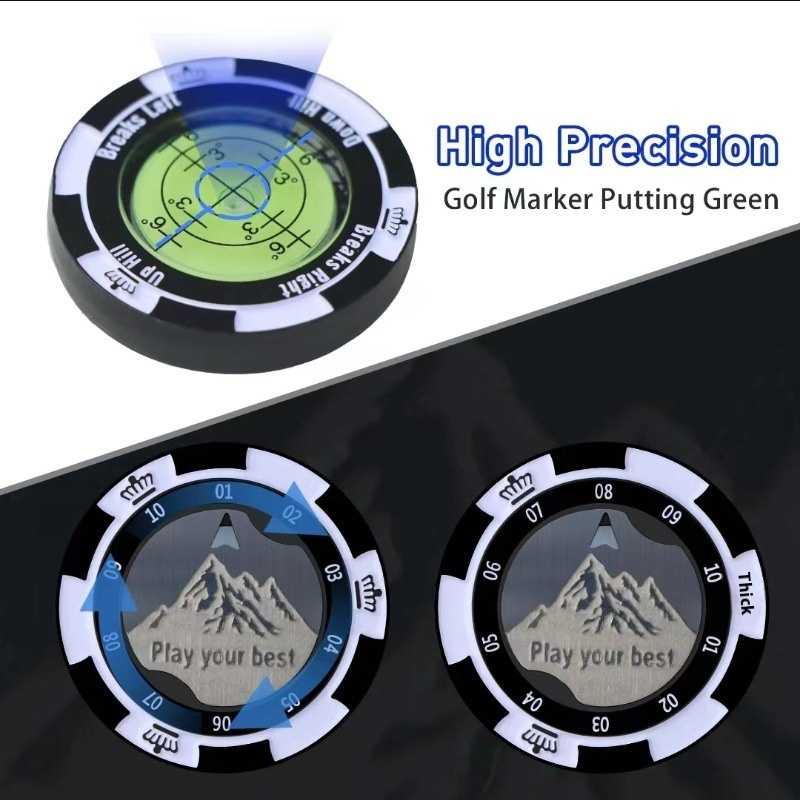 Golf Putter Reader green reading ball marker product view