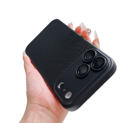 Breathable Mesh iPhone Case – Full Lens Protection | iPhone 13–17