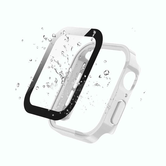 Case for Apple Watch 11, 10, 9, 8, 7, 6, 5, SE Screen Protector Glass+Cover