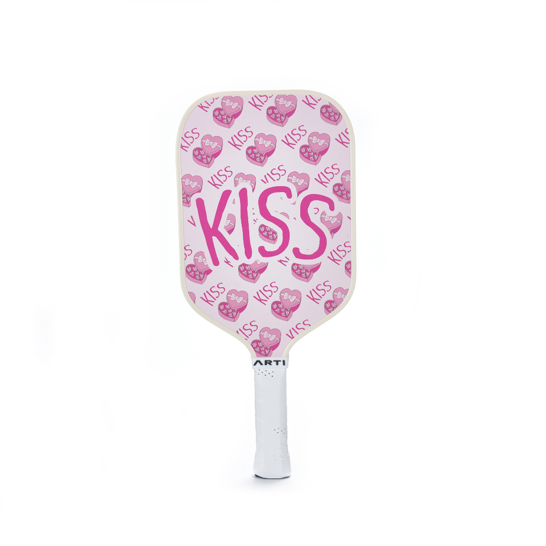 ARTI Fiberglass "Love & Kiss" Pickleball Paddle Set - USA Pickleball Approved