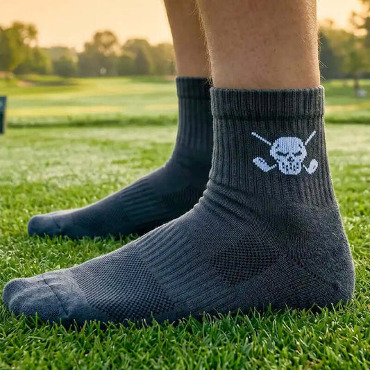 Performance Quarter Cut Golf Socks - 3 Pack