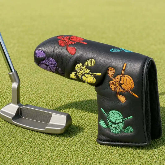 Dancing Skulls Putter Cover - Blade Style (Multicolor)